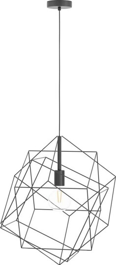 EGLO Pendellampe Straiton Black Svart Takpendler