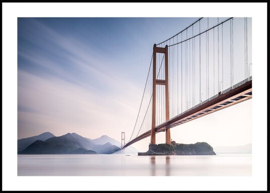 Xihou Bridge & Moon Bay Plakat / 40x50cm