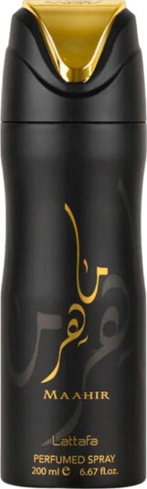 Lattafa Maahir Perfumed Body Spray 200 ml