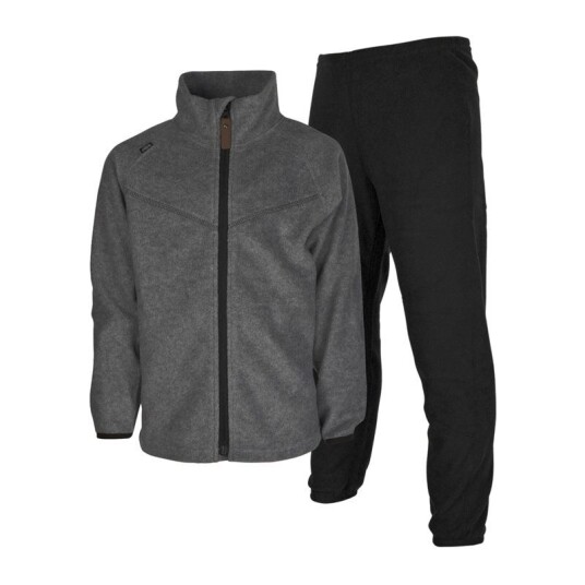 Lindberg Umea Fleece Set Greymelang Greymelange/Black 90 Lindberg Umea Fleece Set Greymelang Greymelange/Black 90