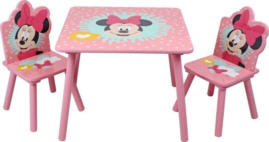 Minnie Mus Minnie Mouse Bord Og Stoler Dinsey Minnie Barnemøbler