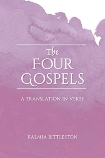 The Four Gospels  A Translation in Verse
