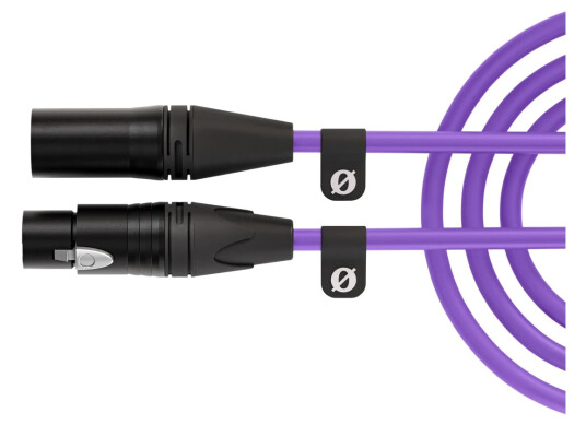 Røde 3m XLR-kabel Lilla Premium
