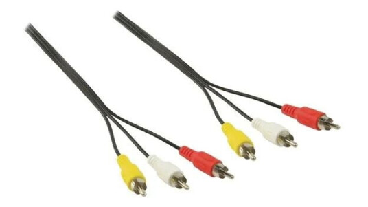 Nedis video / audio cable - composite video / audio - 1.5 m