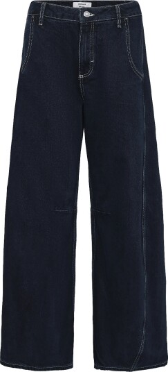 Topshop Tshorseshoe Jeans Mid Rise Dnm DARK BLUE DENIM 31 x 32 Topshop Tshorseshoe Jeans Mid Rise Dnm DARK BLUE DENIM 31 x 32