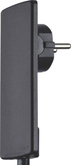 EVOline Plug - 16A skjøteledning 3 uttak. Sort - 1504102