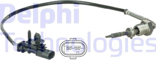 Sensor, eksostemperatur DELPHI TS30062