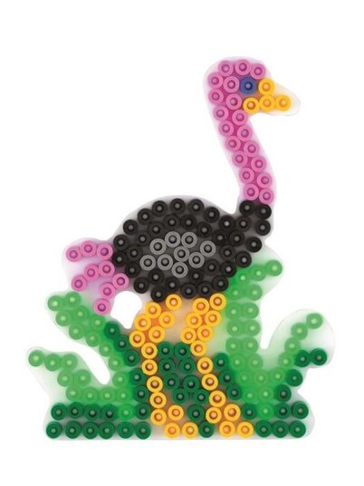 Hama Ironing Beads Pegboard-Ostrich