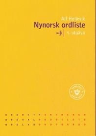 Nynorsk ordliste Pent brukt bok uten markeringer