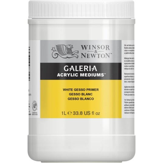 Winsor & Newton White Gesso Primer 1L