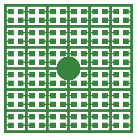 Pixelhobby Midi Perler 245 Grønn 2x2mm 140 pixels Pixelhobby Midi Perler 245 Grønn 2x2mm 140 pixels