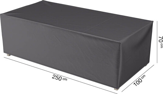 AeroCover Møbeltrekk Aerocover Til loungedel 250 x 100 cm Svart