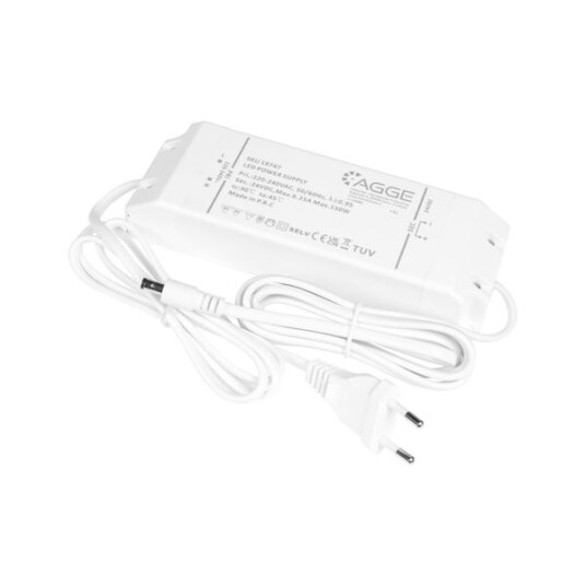 Transformator AGGE 24V IP20 Maks. effekt 150 W