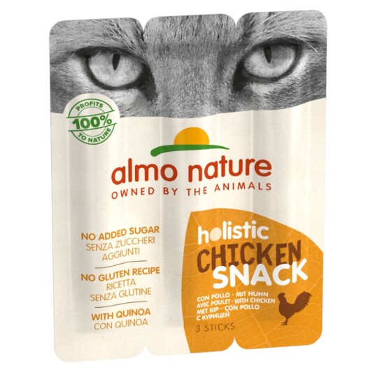 Holistic Snack Cat 15 G Kylling