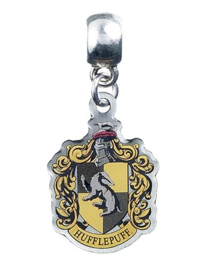 Carat Shop, The Harry Potter Charm Hufflepuff Crest (Sølvbelagt)