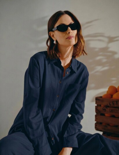 FREE/QUENT Fqlava Sh Dr   Navy   XS