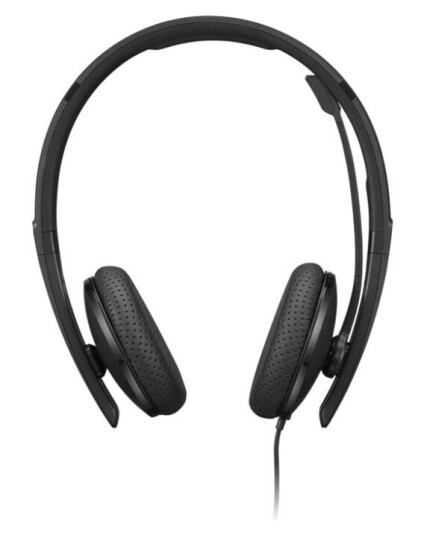 Lenovo - Hodesett - On-Ear - Kablet - Usb-C - Svart - Zoom Certified Lenovo - Hodesett - On-Ear - Kablet - Usb-C - Svart - Zoom Certified