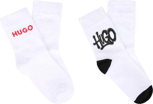 Hugo Kids Socks(*2) White 27