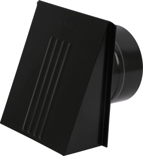 Flexit Ventilatorventil m/spjeld sort Ø150 - 49206 Flexit Ventilatorventil m/spjeld sort Ø150 - 49206