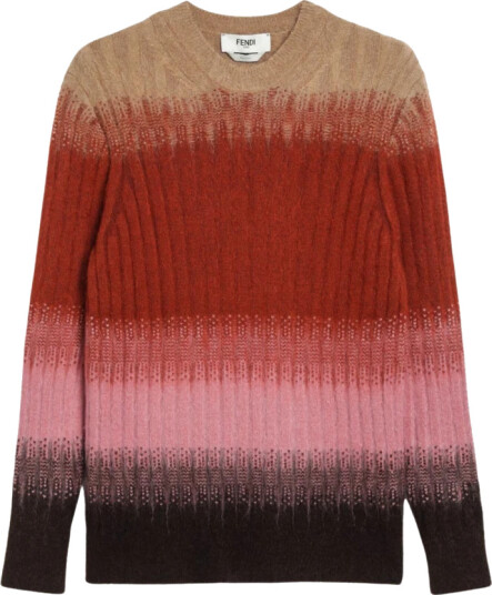 Fendi Dame Strikkevarer Flerfarget S, Fendi Dame Strikkevarer Flerfarget S,