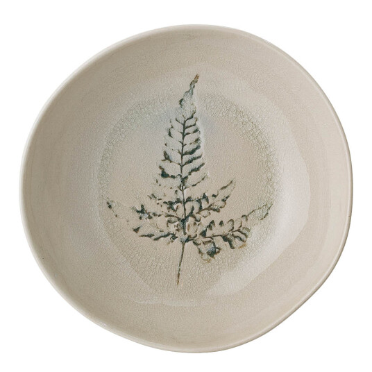 Bloomingville   Bea dyp tallerken 21 cm natur