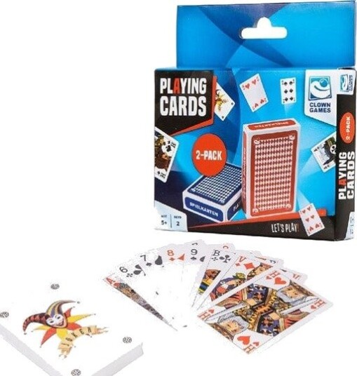 Clown Games Spillkort 2-pakning