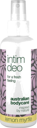 Australian Bodycare Intim Deo Lemon Myrtle 100 ml Intimpleie Australian Bodycare Intim Deo Lemon Myrtle 100 ml Intimpleie