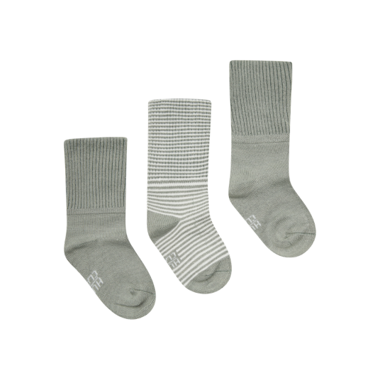Hust and Claire - Sokker Bambus Fosu 3-pack Seagrass - 14-16
