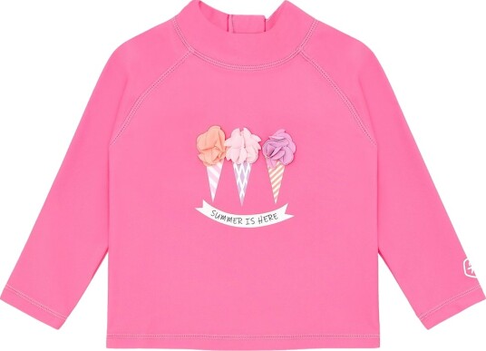 Color Kids Badetop   Rosa Limonade   Color Kids   1 år 80   Badetøy