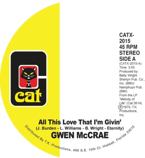 All This Love That I'M Giving