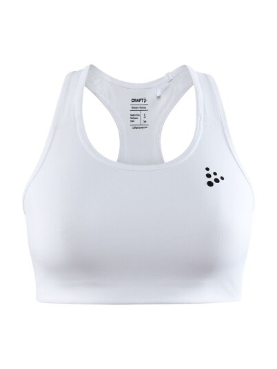 Craft Training Bra Classic White White L
