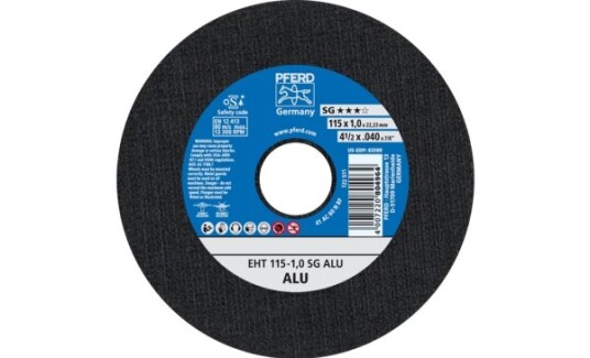 Pferd Eht 115-1,0 Sg Alu, Ikke-Jernholdig Metall, Aluminium, Pferd, 2,22 Cm, 11,5 Cm, 13300 Rpm, 25 Stykker Pferd Eht 115-1,0 Sg Alu, Ikke-Jernholdig Metall, Aluminium, Pferd, 2,22 Cm, 11,5 Cm, 13300 Rpm, 25 Stykker
