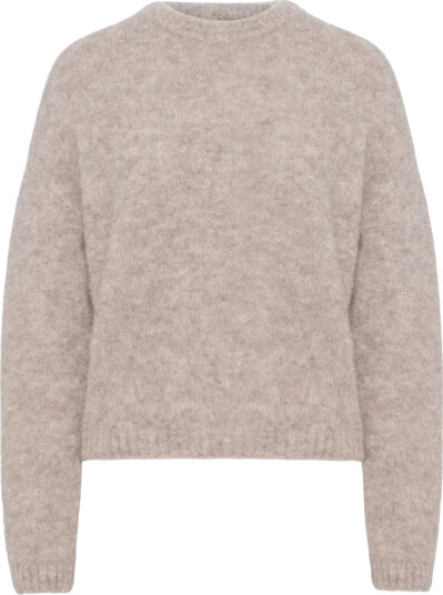 Camilla Pihl Dame Strikkevarer Beige L,