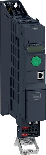 SCHNEIDER ELECTRIC Frekvensomformer 0,37kW 200-250V Bokform IP20, innebygd 5 sikkerhetsfunksjoner SCHNEIDER ELECTRIC Frekvensomformer 0,37kW 200-250V Bokform IP20, innebygd 5 sikkerhetsfunksjoner