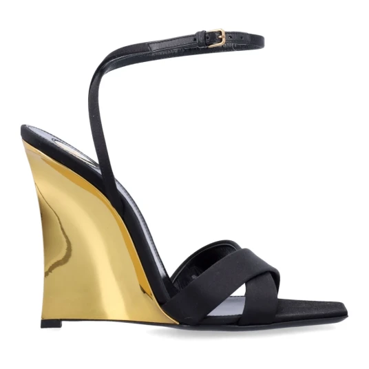 Saint Laurent Dame Sko Svart 37 EU