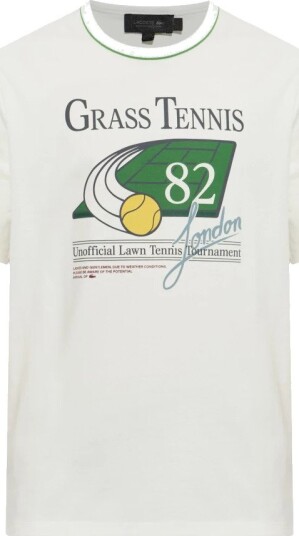 Lacoste, Herre, Topper, Hvit, S,