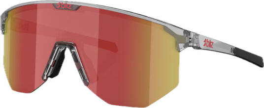 Bliz Hero Transparent Dark Grey / Brown W Red Multi One size