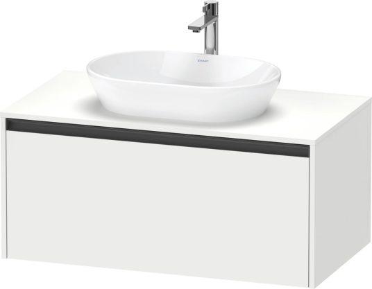 Duravit Ketho.2 Servantskap 1 Skuff 1000x550 mm Hvit Matt