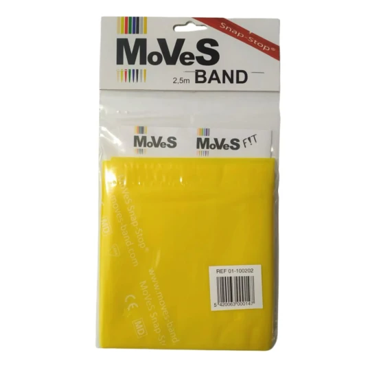 MSD Band Flat Treningsstrikker Light 2,5 m Gul 10 Stk MSD Band Flat Treningsstrikker Light 2,5 m Gul 10 Stk