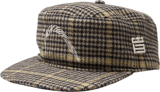 Woodbird Wbyin Check Pillbox Cap Multi/patterned ONE SIZE Woodbird Wbyin Check Pillbox Cap Multi/patterned ONE SIZE