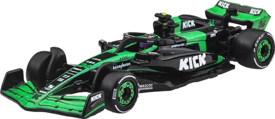 Hot Wheels Formel 1 Kick Sauber F1 Team Modellbil Nr. 24 Zhou Guanyu 1:24