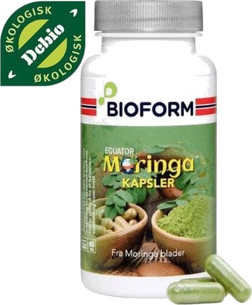 Bioform moringa 120 kapsler