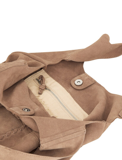 Becksöndergaard Suede Demi Bag - Brown - ONE SIZE