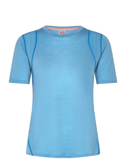 Kari Traa Embla Wool Tee   Blue   XS