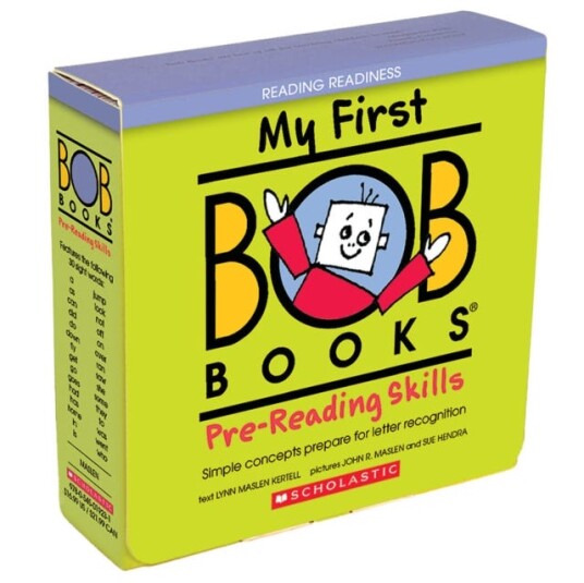 My First Bob Books: PreReading Skills (12 Book Box Set)