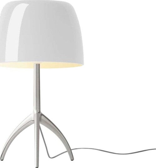 Bordlampe Foscarini dimmbar Metallisk Stue Aluminium 45 Metallisk