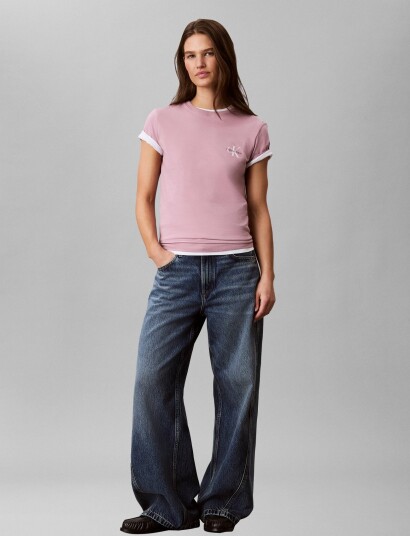 Calvin Klein Jeans Monologo Cn 2 Pack Tee White XXL