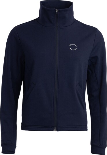 Bogeys & Birdies W Mid Layer Full Zip Blå Golfgenser dame Dark Navy Medium
