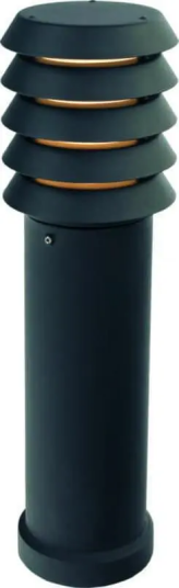Norlys 1476B Pullert 490 mm 3000K IP65 Svart Belysning Norlys 1476B Pullert 490 mm 3000K IP65 Svart Belysning