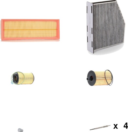 Servicepakke RIDEX 4682P8010